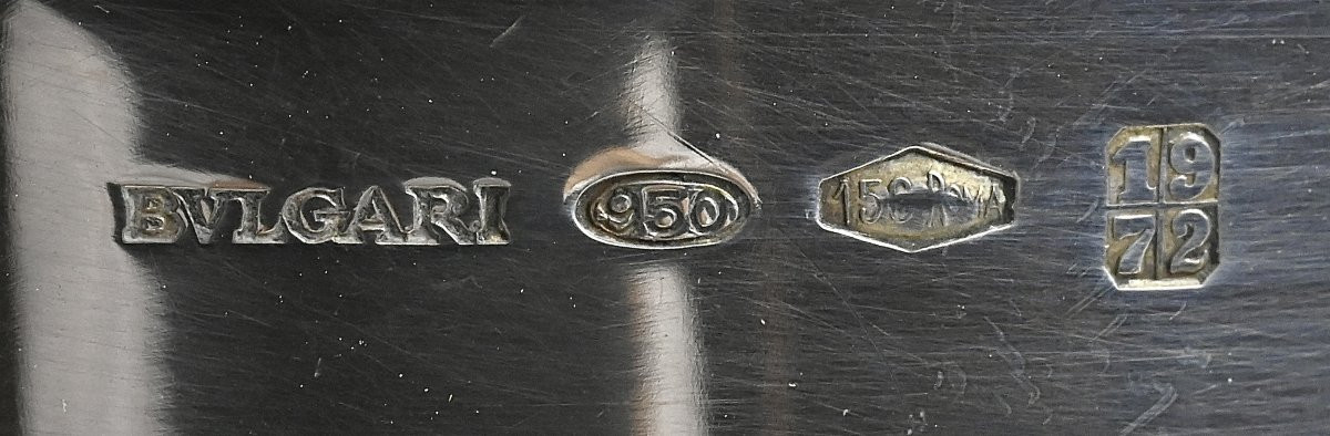 Bulgari - Soprammobile in Argento 950 - Italia 1972-photo-2